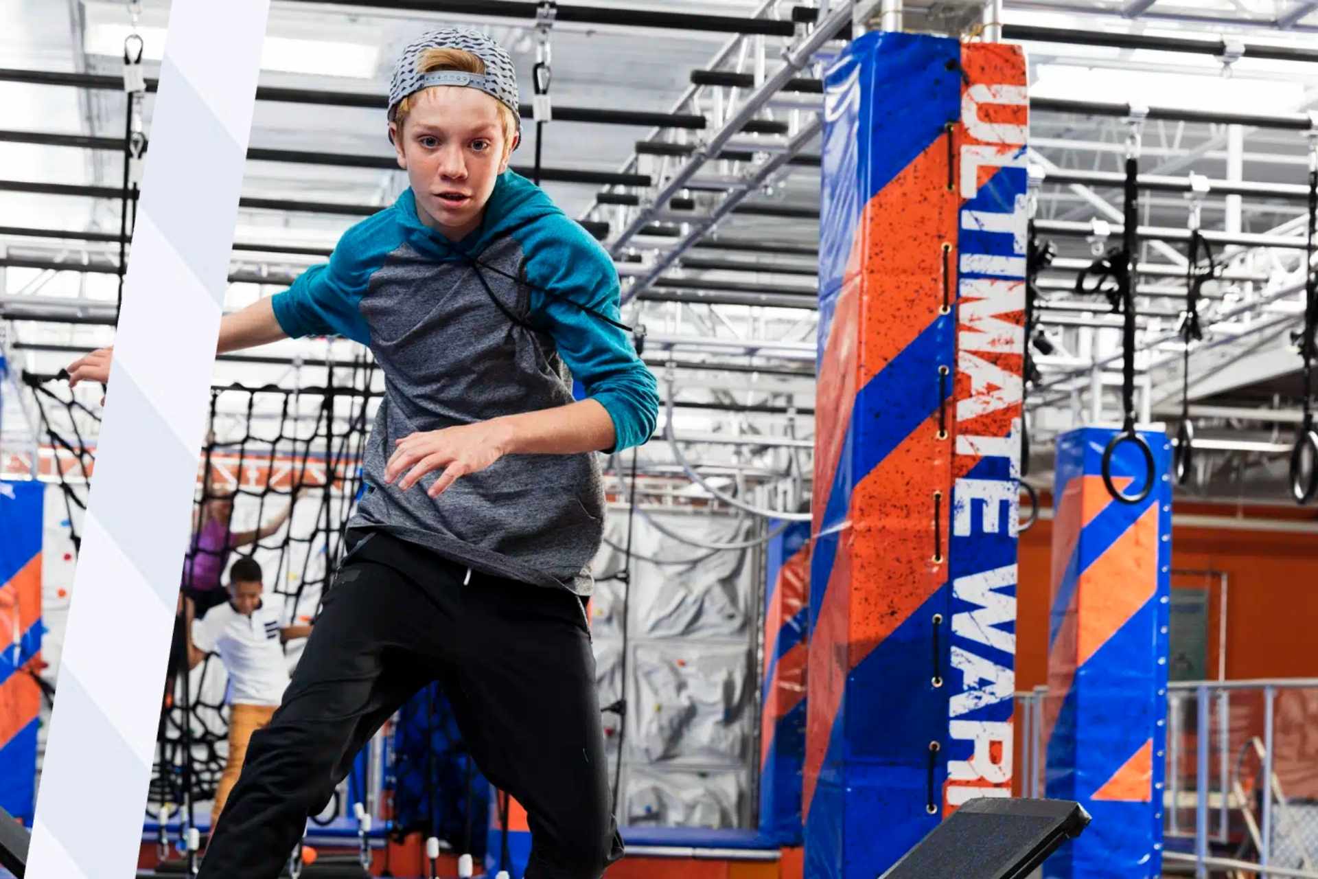Sky Zone Las Vegas kids jumping